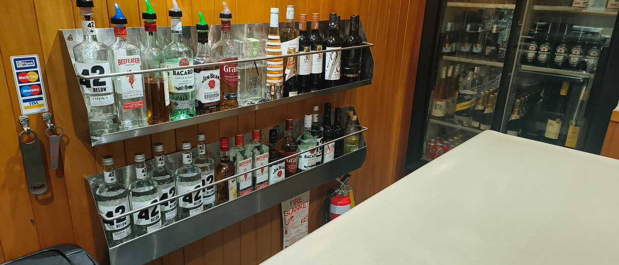 Wines & Spirits in KIWA 2`s Bar